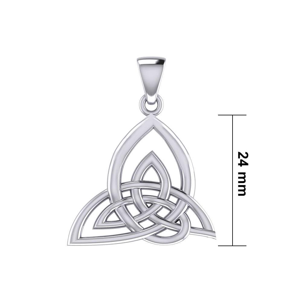 Celtic Knotwork Silver Pendant TPD5478 - Jewelry