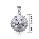 Sahasrara Crown Chakra Sterling Silver Pendant TPD5629 - Jewelry