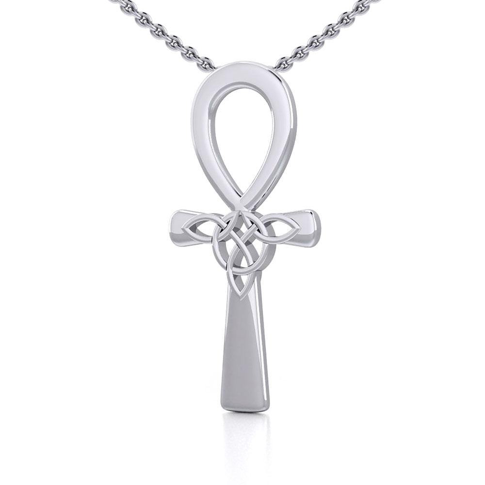 Celtic Ankh Silver Pendant TPD5664