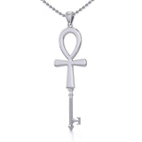 Ankh Spiritual Enchantment Key Silver Pendant TPD5707 - Jewelry