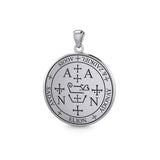 Sigil of the Archangel Zadkiel Small Sterling Silver Pendant TPD6016