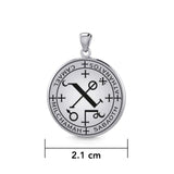 Sigil of the Archangel Camael Small Sterling Silver Pendant TPD6021