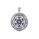 Sigil of the METATRON Small Sterling Silver Pendant TPD6031