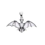 Silver Bat Pendant TPD977