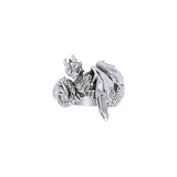 Dragon Wrap Silver Ring TR1504