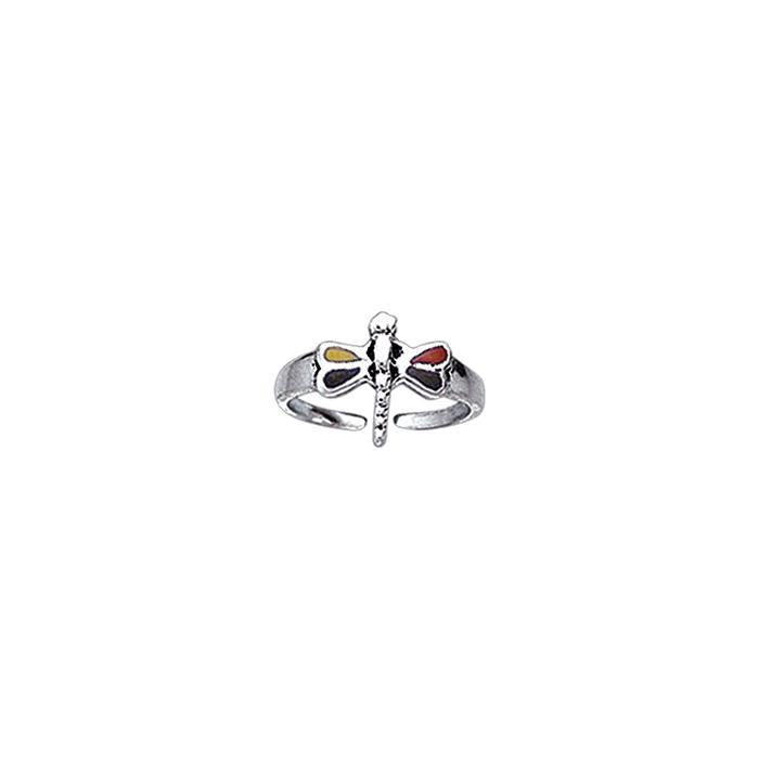 Dragonfly Silver Toe Ring TR3729 - Jewelry