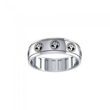 Spinner Ring Om Symbols TR3749 - Jewelry