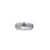 Triquetra Silver Ring TR3810 - Jewelry
