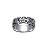 Silver Pentacle Ring TR889