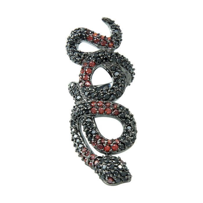 Crystal Snake Ring by Amy Zerner TRI1161 - Jewelry