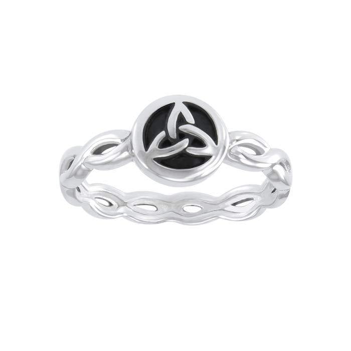 Trinity Knot Sterling Silver Ring TRI1427 - Jewelry