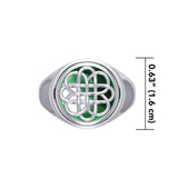 Celtic Knotwork Flip Ring TRI156 - Jewelry
