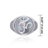 Om Flip Ring TRI162 - Jewelry