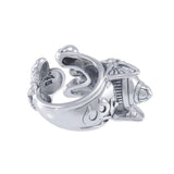 Om Ganesh Silver Ring TRI1647 - Jewelry