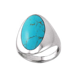 Inlaid Sterling Silver Ring TRI368 - Jewelry