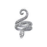 Celtic Trinity Knot Snake Ring TRI563 - Jewelry