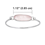 Oval Cabochon Silver Bracelet TBA059 - Jewelry