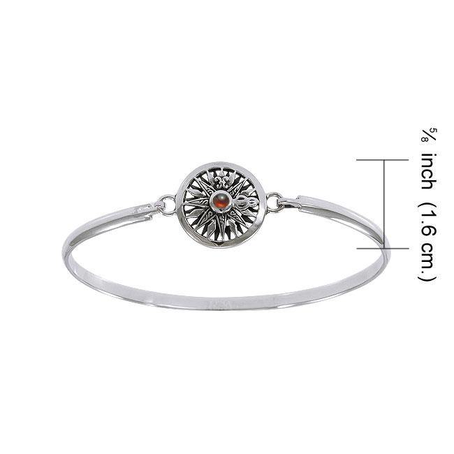 Celtic Knots Compass Bangle TBA163 - Jewelry