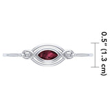 Gemstone Filigree Bangle TBG338 - Jewelry