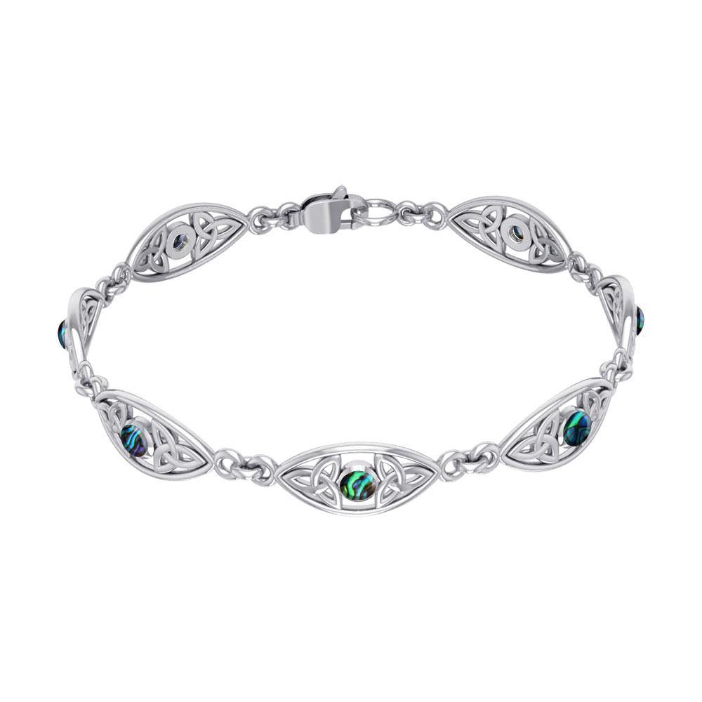 Triquetra Silver Bracelet TBG348 - Jewelry