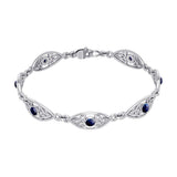 Triquetra Silver Bracelet TBG348 - Jewelry