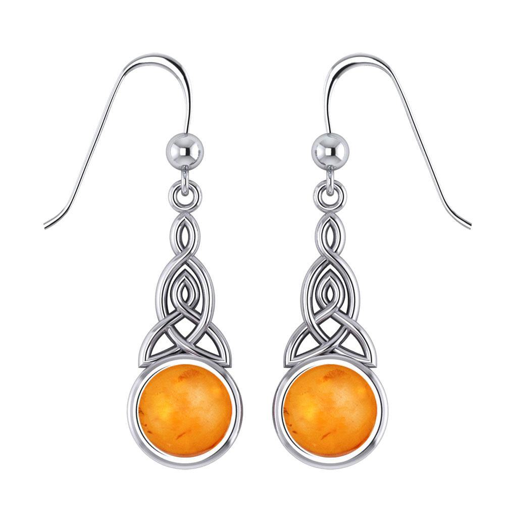 Celtic Triquetra Earrings TE2679 - Jewelry