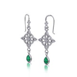 Celtic Quaternary Knot Earrings TE2891 - Jewelry