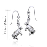 Hare Sterling Silver Earrings TER956 - Jewelry