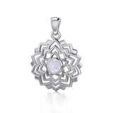 Sahasrara Crown Chakra Silver Pendant TPD1973 - Jewelry