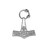 Thor’s Hammer, a powerful amulet ~ Sterling Silver Jewelry Pendant TPD677