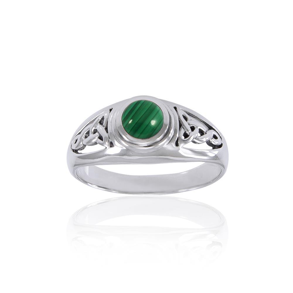 Trust in the endless possibilities ~ Sterling Silver Celtic Knotwork Ring TR2103 - Jewelry