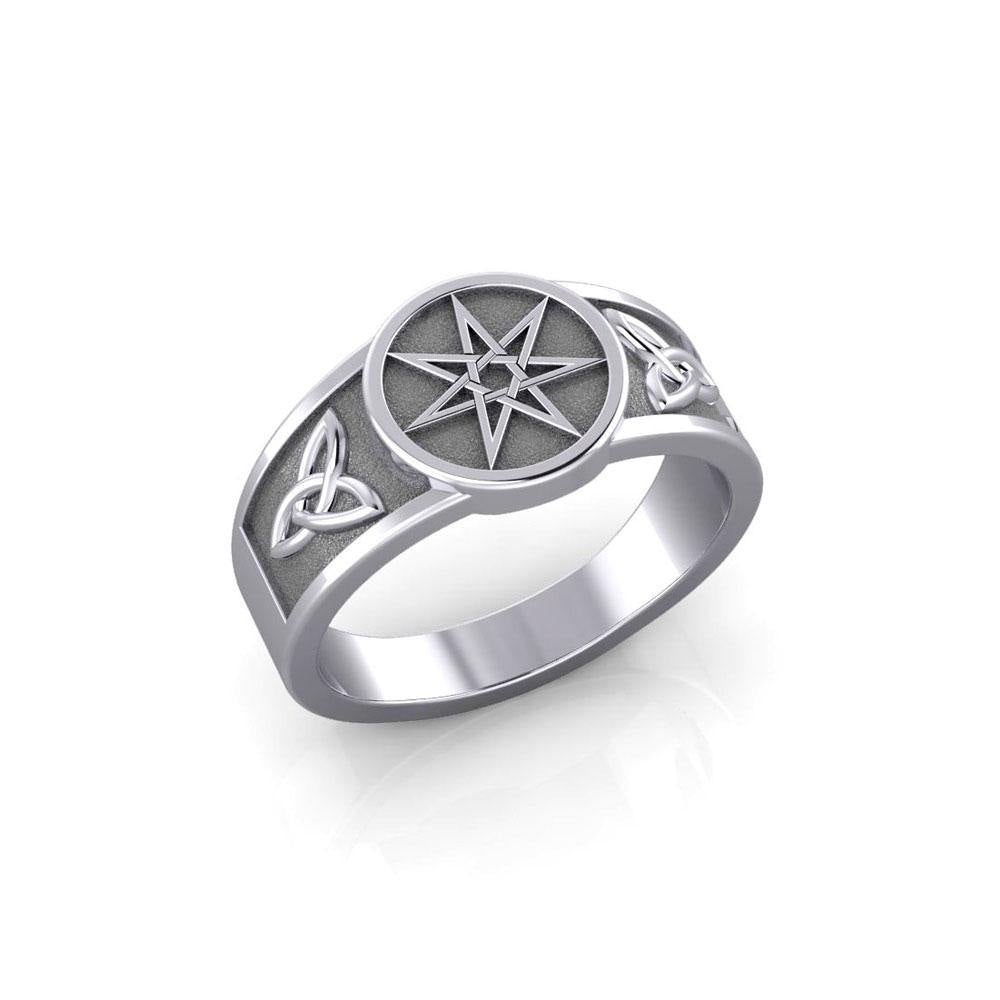 Elven Star - a Ring of Magic and Enchantment Ring TR3711 - Jewelry