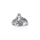 Celtic Mermaid Ring TRI045 - Jewelry