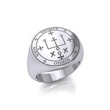 Sigil of the Archangel Raphael Sterling Silver Ring TRI1566 - Jewelry